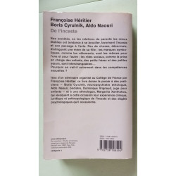 De l'inceste