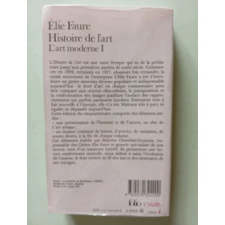 HISTOIRE DE L'ART. L'art moderne 1