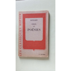 Choix de poesies
