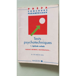 TESTS PSYCHOTECHNIQUES.: Volume 1 Aptitude verbale