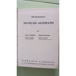 Dictionnaire français - Allemand