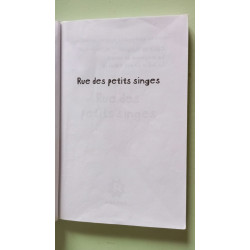 Rue des petits singes