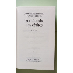 La mémoire des cèdres