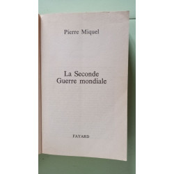 La Seconde Guerre mondiale
