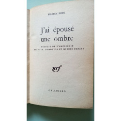 J'ai épousé une ombre